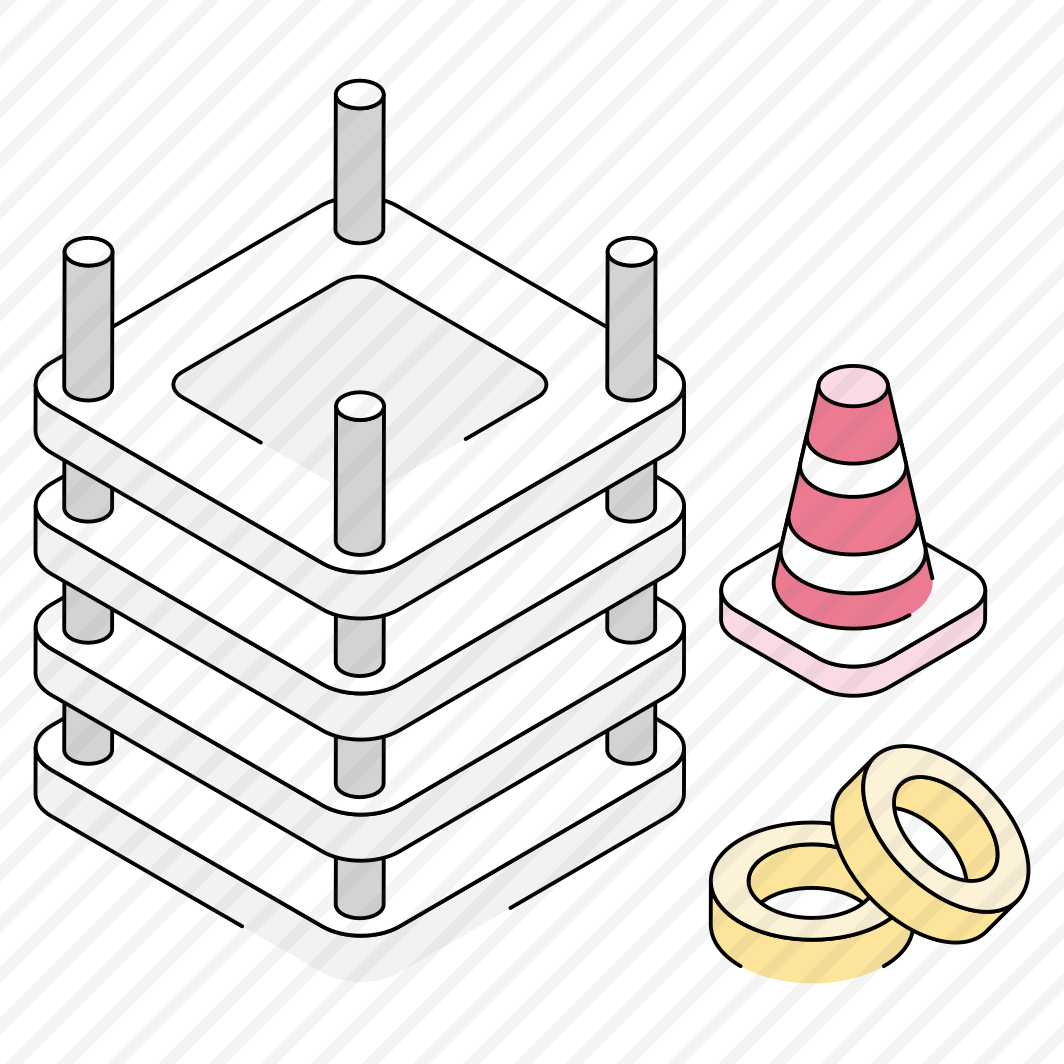 Cone, Pylon, Material, Barrier, Concrete preview