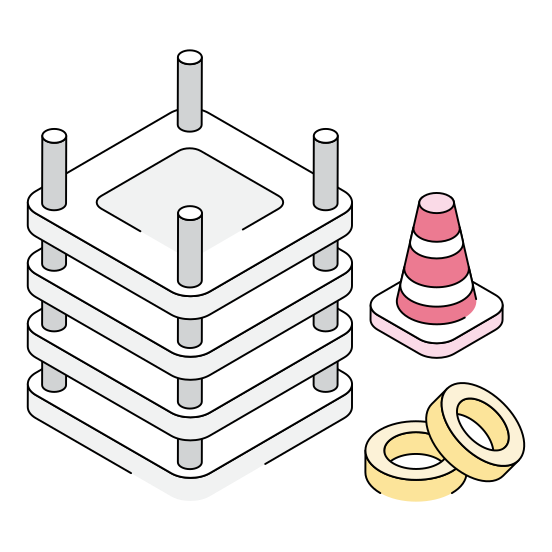 Cone, Pylon, Material, Barrier, Concrete illustration