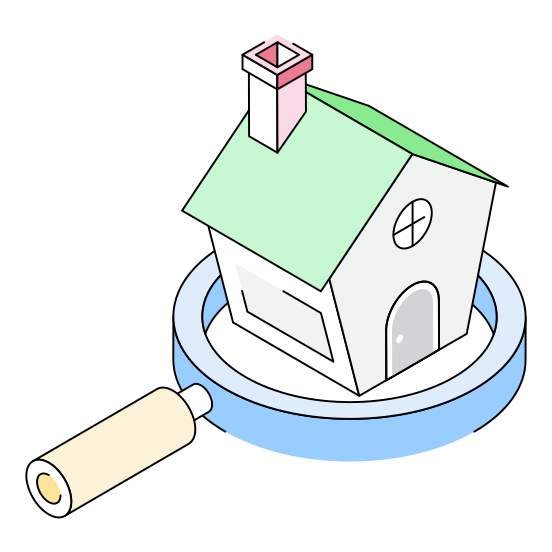 Find, Search, Home, House, Residence illustration