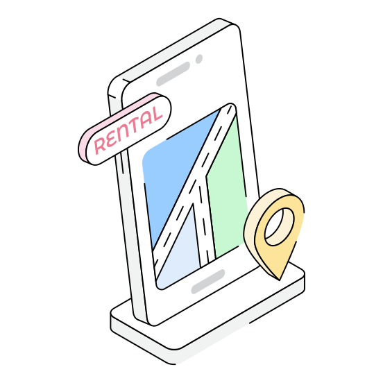 Tracking, Location, Navigation, Gps, Mobile illustration