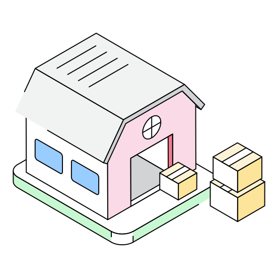 Warehouse, Storeroom, Storage, Room, Depot illustration