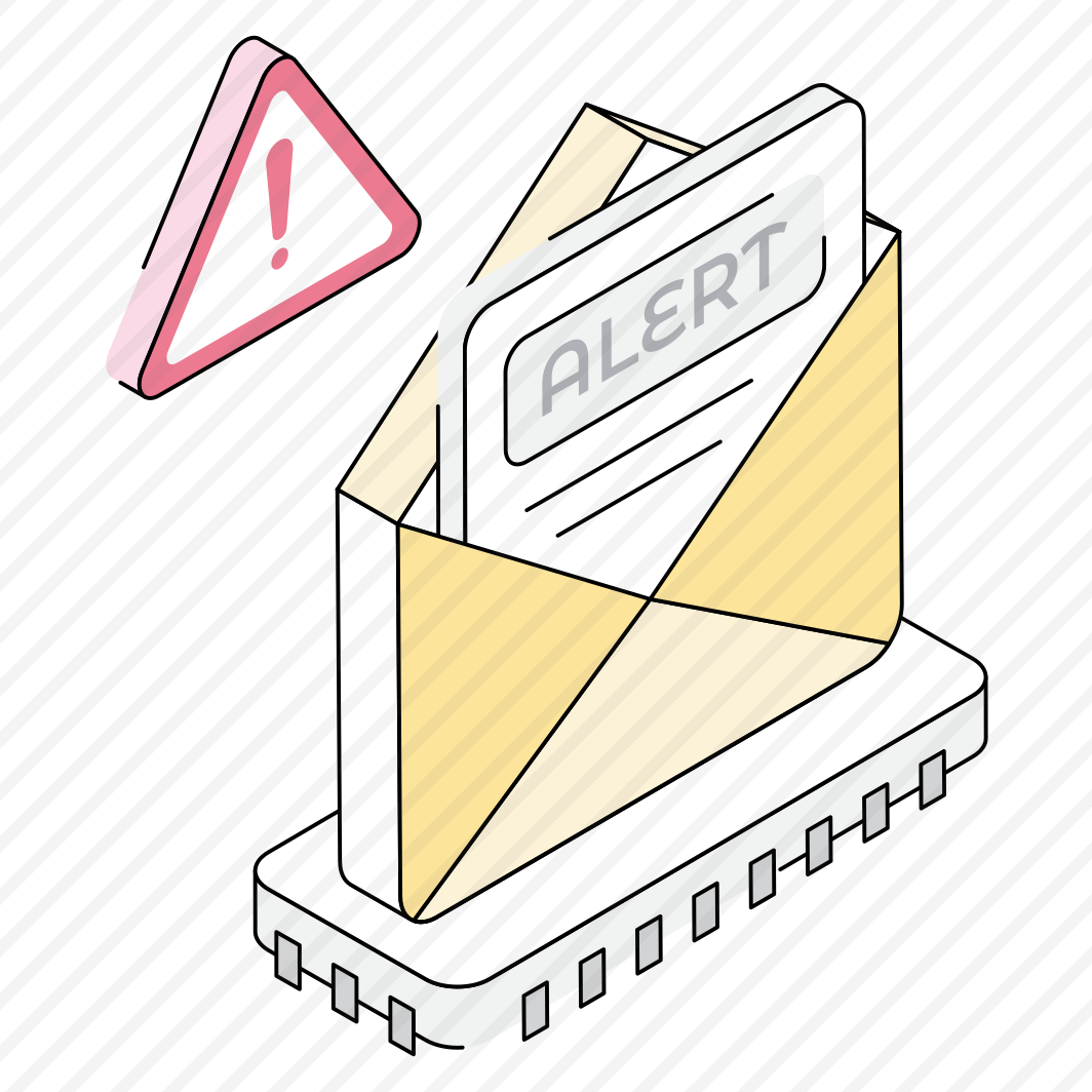 Alert, Spam, Message, Malware, Cybercrime preview