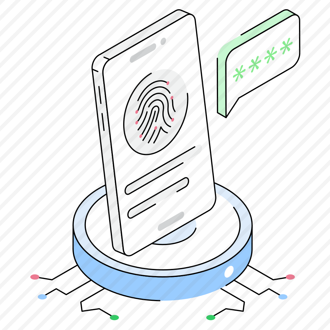 Biometric, Fingerprint, Mobile, Phone, Cybersecurity preview