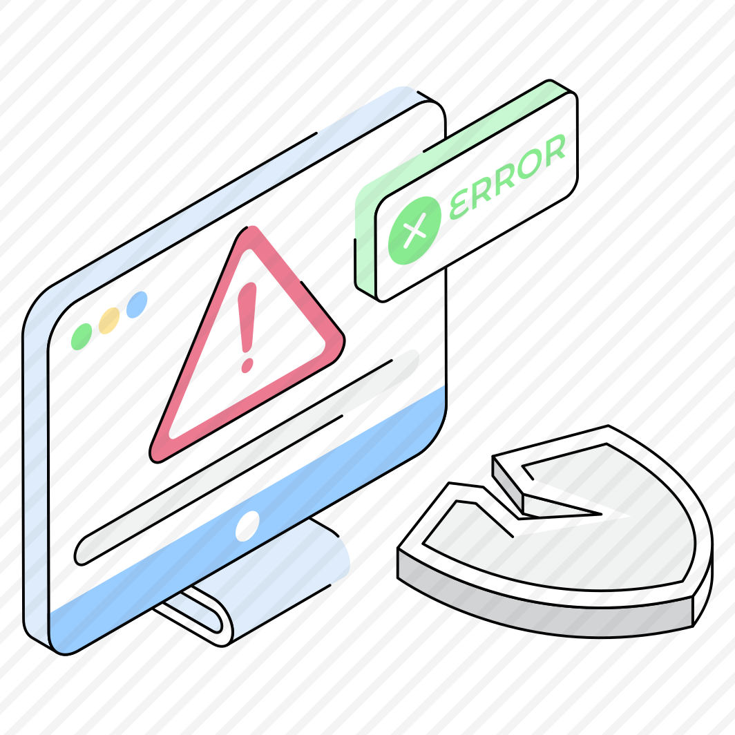 Error, Hacking, Cyberattack, Cybercrime, Pc preview