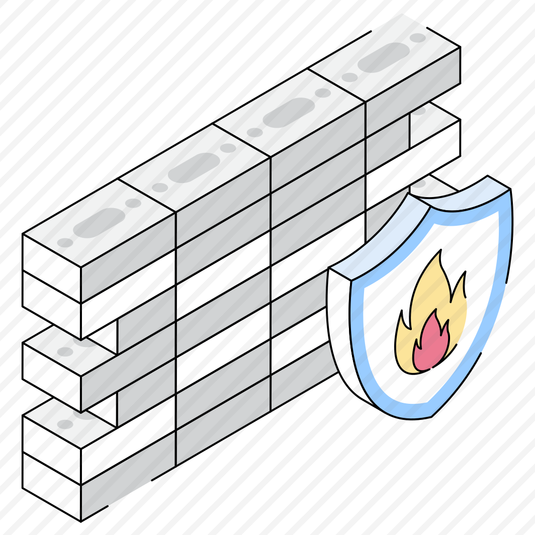 Firewall, Wall, Protection, Cybersecurity, Safety preview