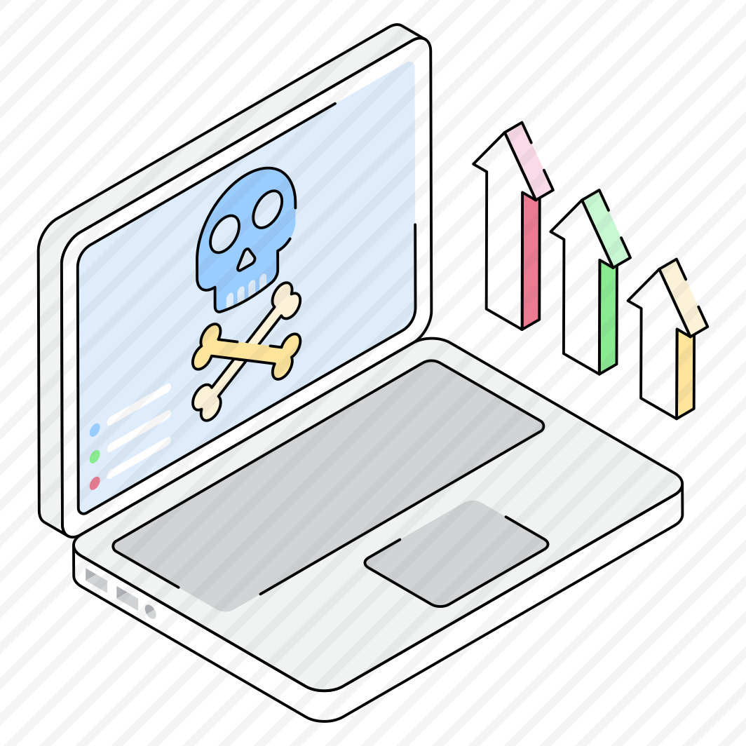 Hacking, Malware, Cyberattack, Cybercrime, Device preview