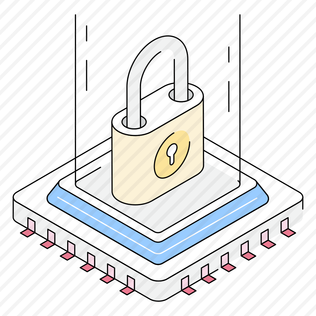 Hologram, Lock, Cybersecurity, Protection, Safety preview