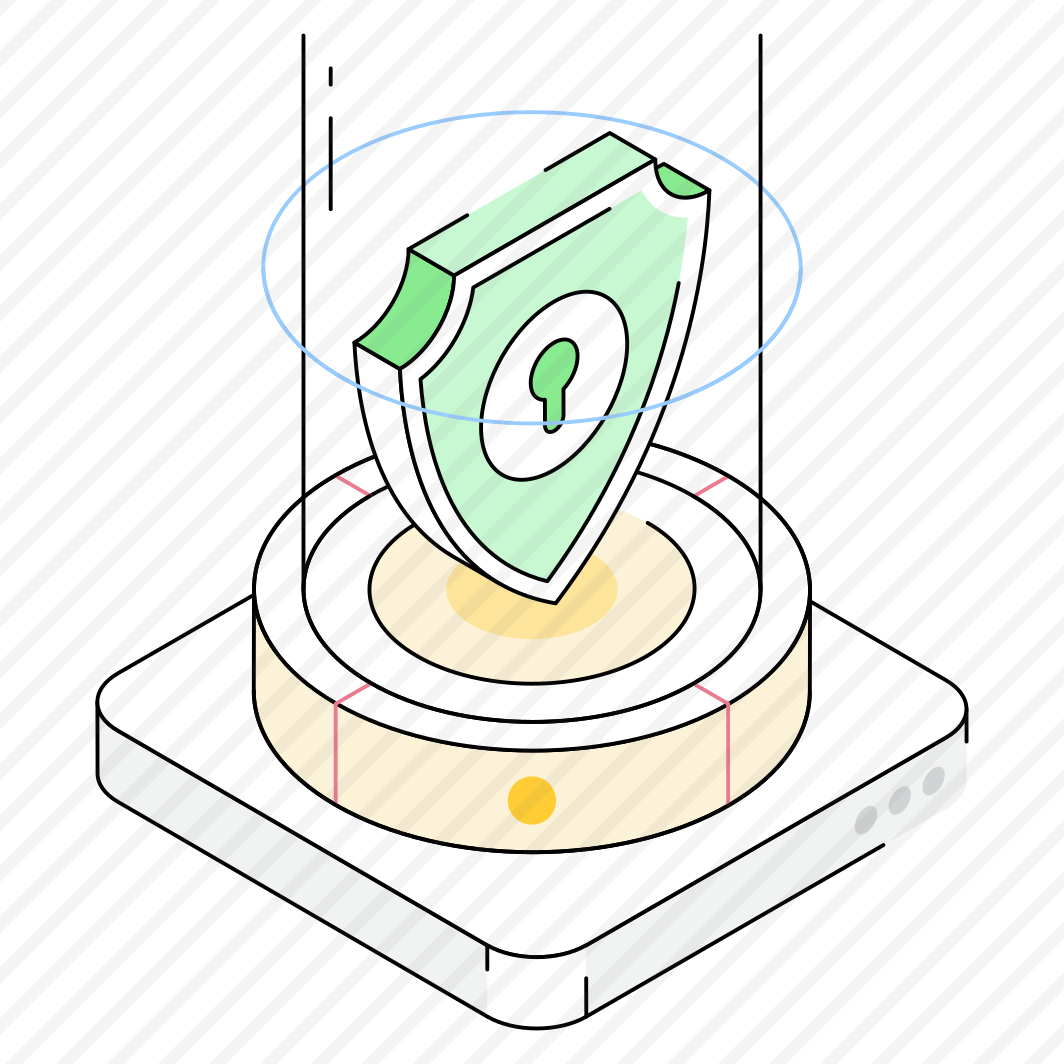 Hologram, Shield, Security, Cybersecurity, Protection preview