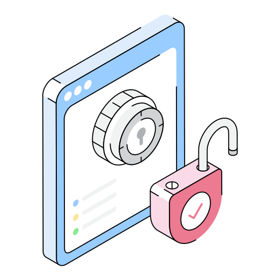 ,,,,lock, Padlock, Cybersecurity, Protection, Safety,, illustration