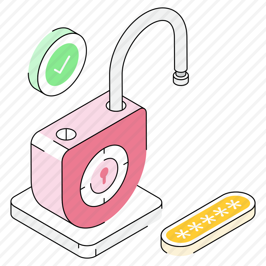 Lock, Padlock, Password, Access, Cybersecurity preview