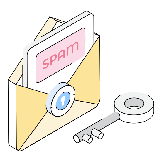 Message, Cybercrime, Cyberattack, Cyber, Mail illustration