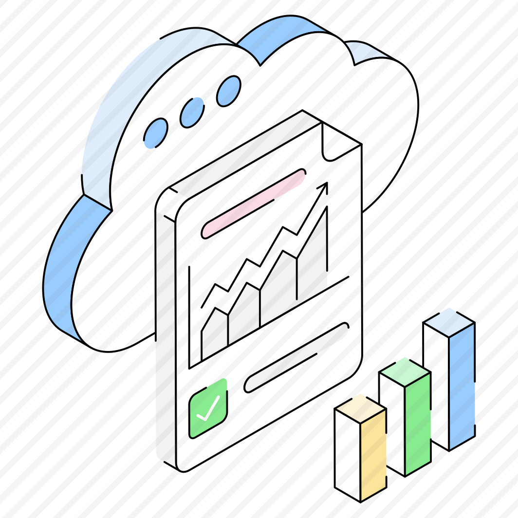 Analytics, Statistics, Infographics, Stats, Cloud preview