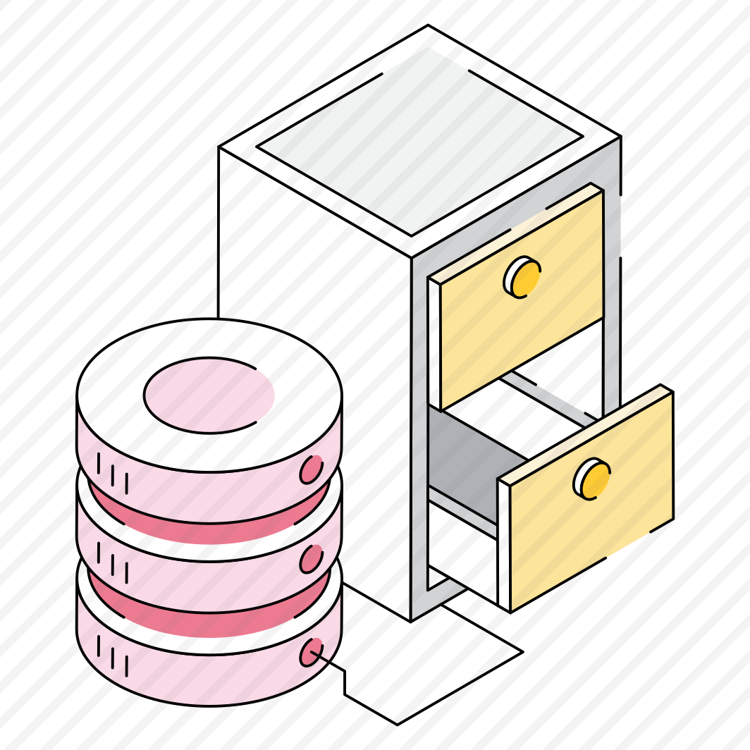 Database, Db, Drawer, Storage, Backup preview