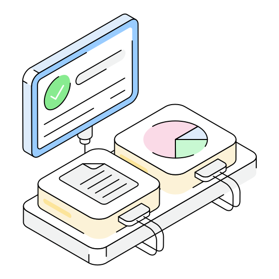 File, Document, Sheet, Analytics, Statistics illustration