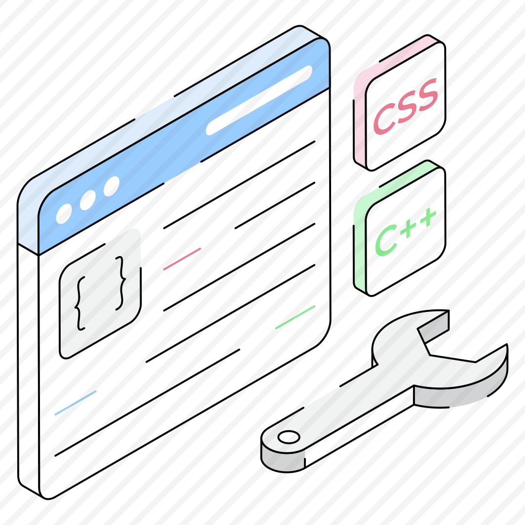 Fixing, Programming, Web, Repair, Code preview