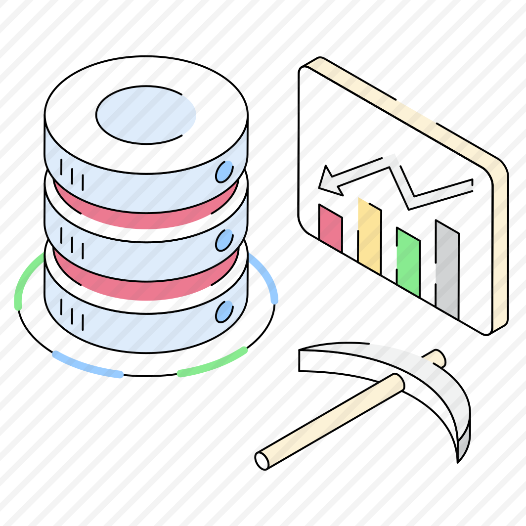 Mining, Extraction, Pickaxe, Database, Db preview