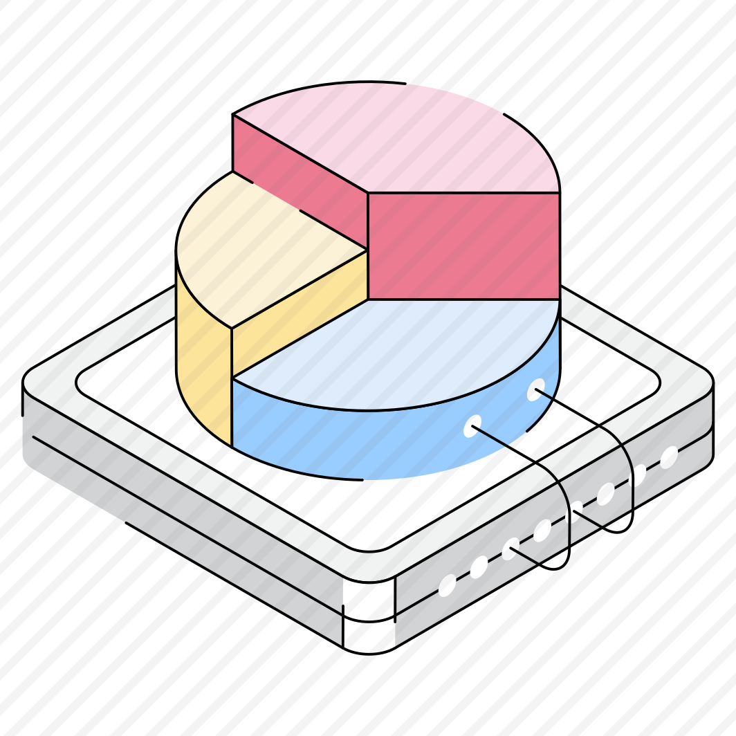 Pie, Shares, Segments, Analytics, Statistics preview
