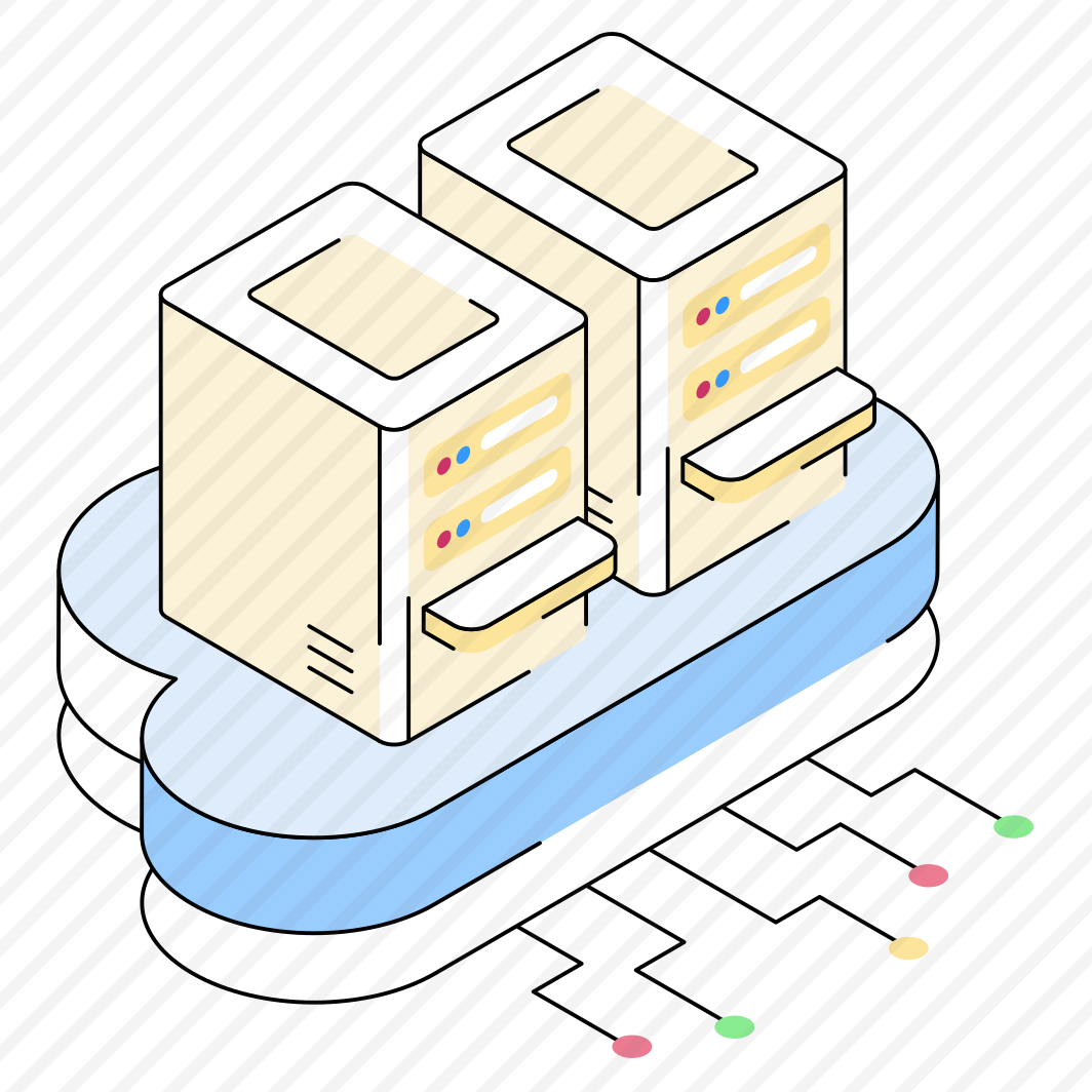 Servers, Storage, Hosting, Backup, Information preview