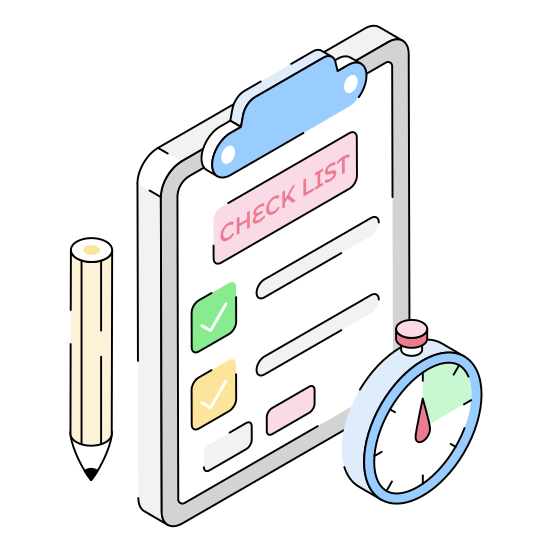 Checklist, Deadline, Time, Limit, List illustration