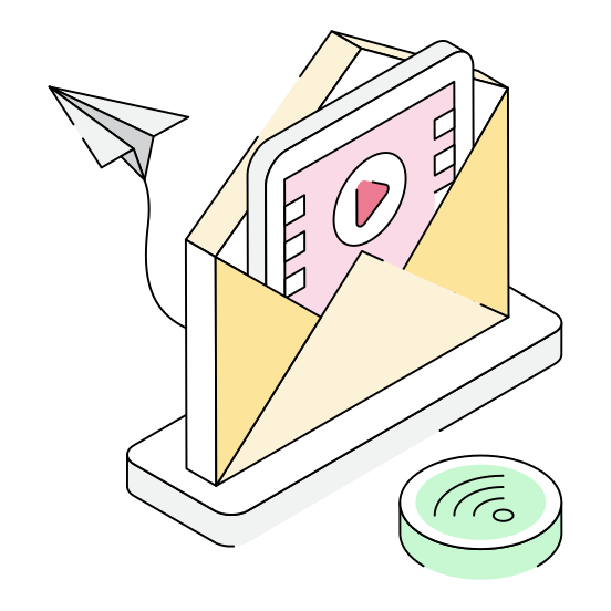 Mail, Email, Message, Communication, Send illustration
