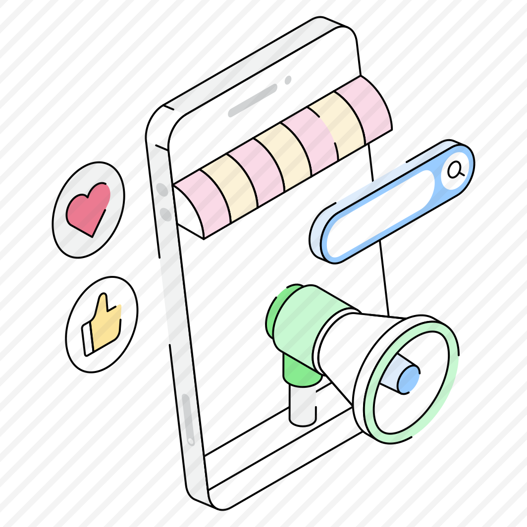 Mobile, Phone, Publicity, Loudspeaker, Megaphone preview