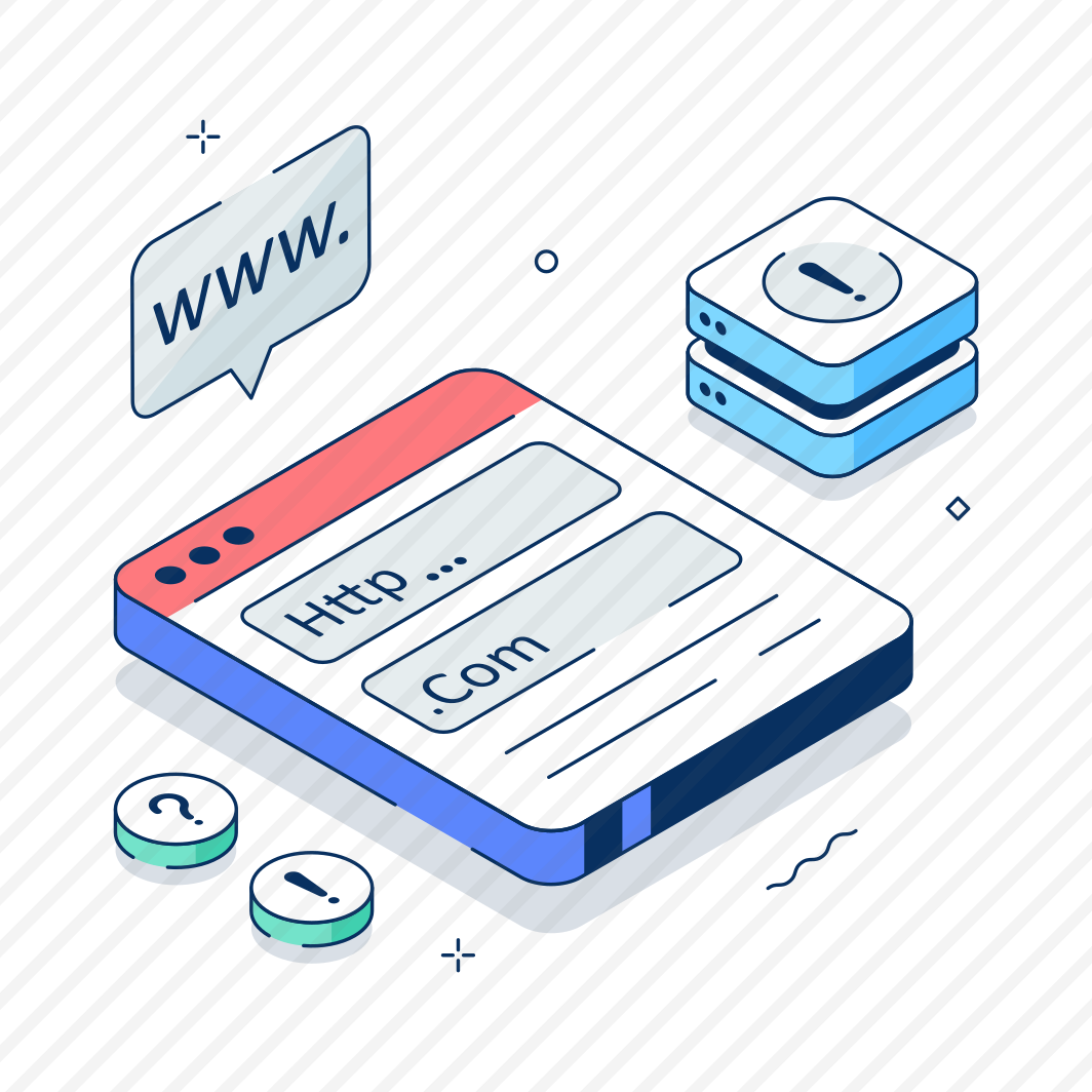 Domain, Error, Not Found, Web, Website preview