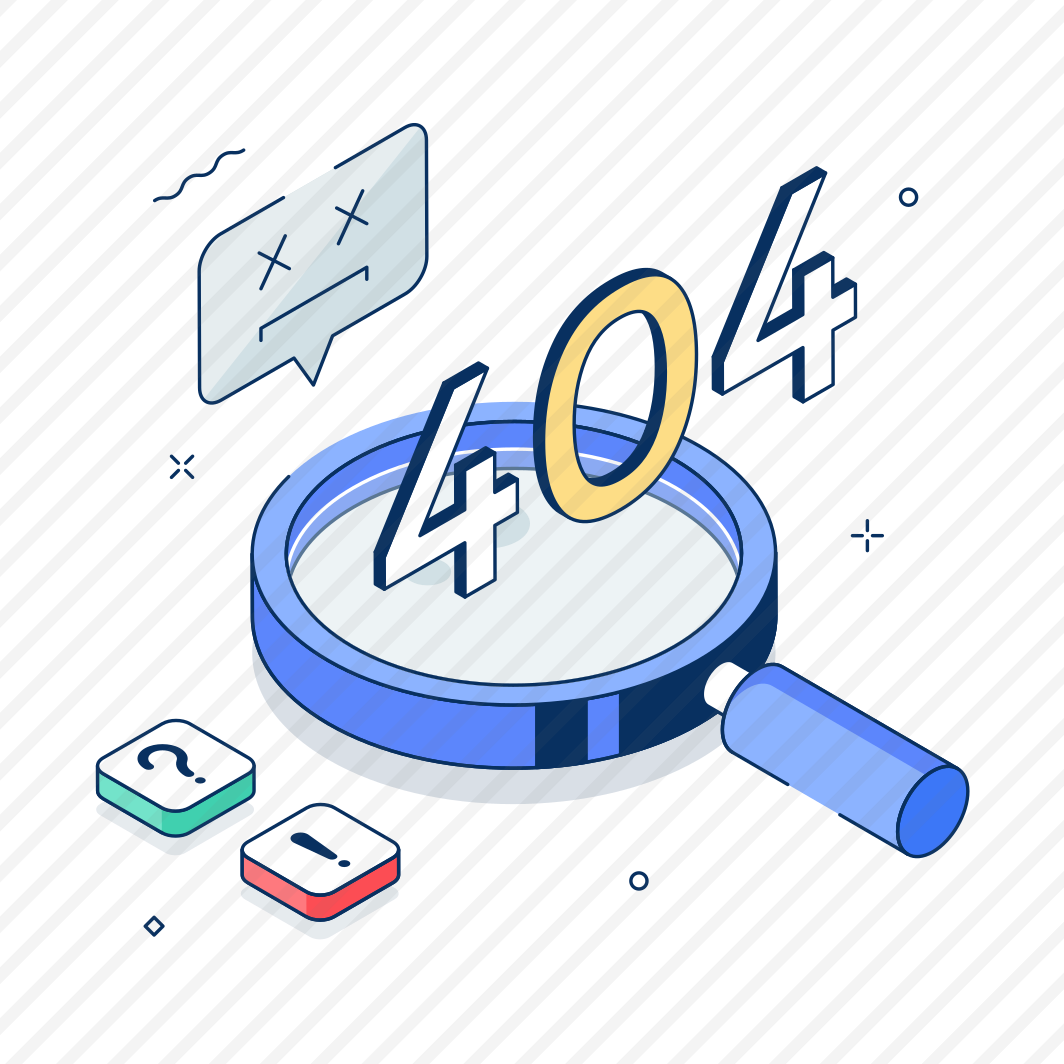 , Error, Not Found, Search, Alert preview