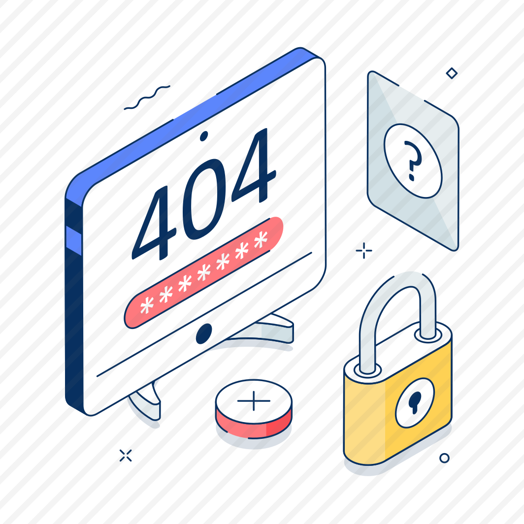 Locked, Webpage, Website, No Found, Page preview