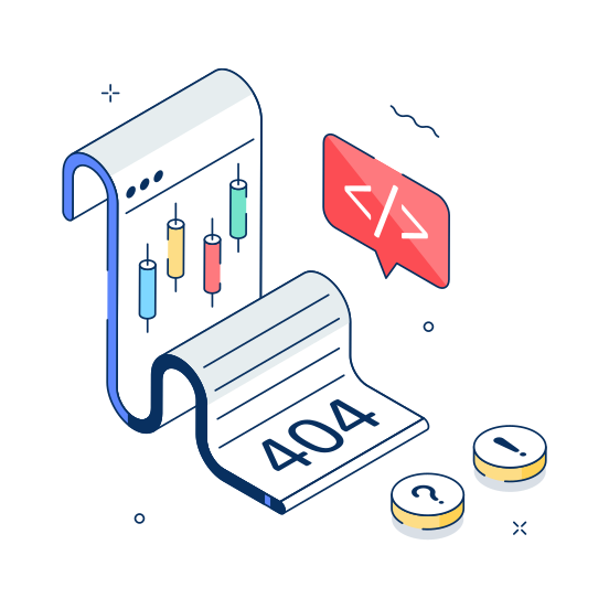 Page, Error, Not Found, Crash,  illustration