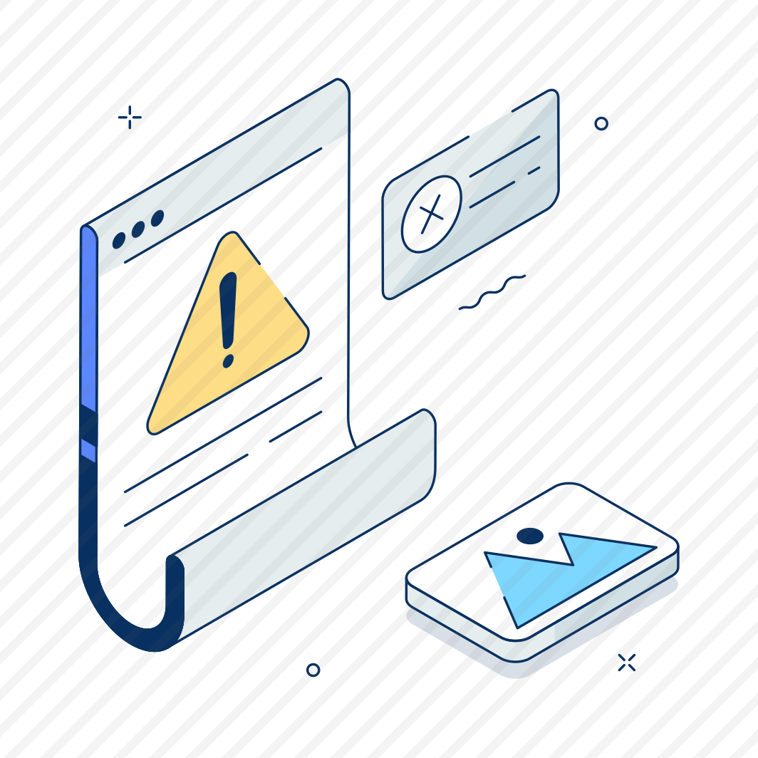 Page, Warning, Error, Website, Alert preview