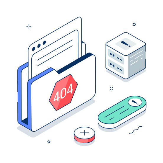 , Restricted, Webpage, Website, Server illustration