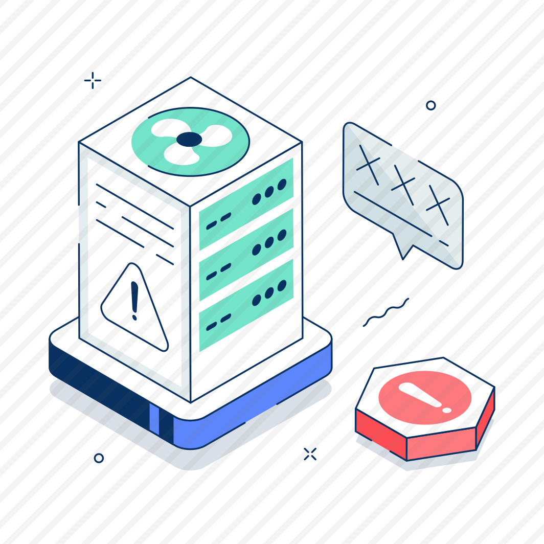 Server, Database, Storage, Error, Crash preview
