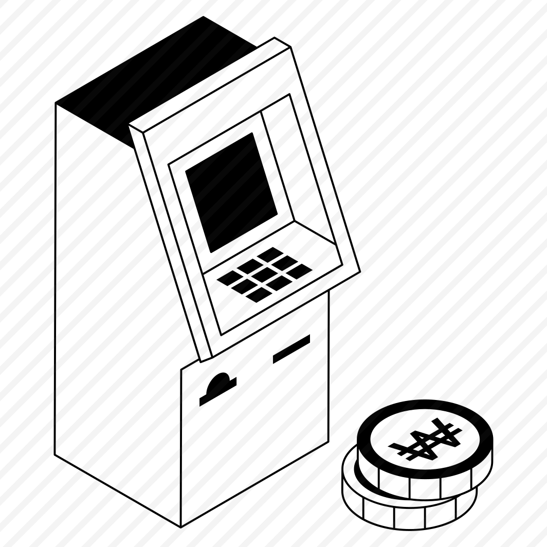 Atm, Machine, Withdrawal, Banking, Coins preview