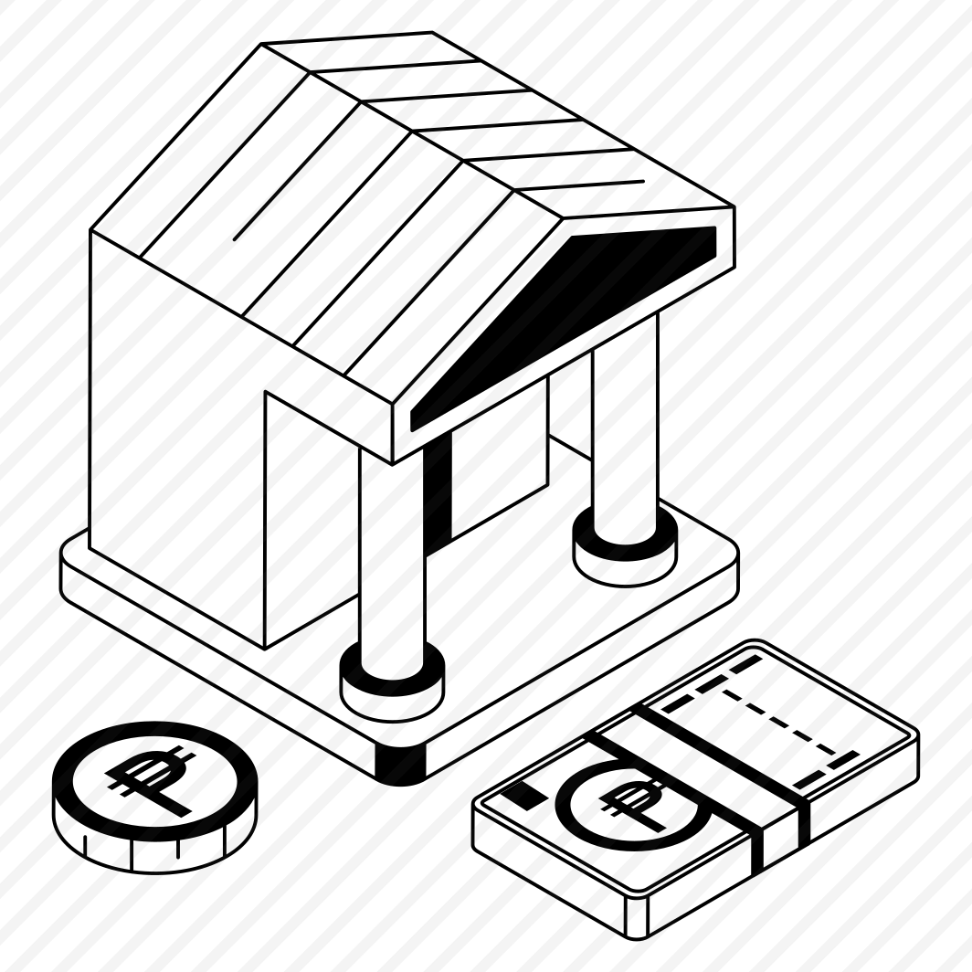Bank, Deposit, Building, Architecture, Banknote,,, preview