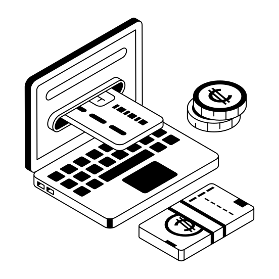 Card, Transaction, Payment, Credit, Debit illustration