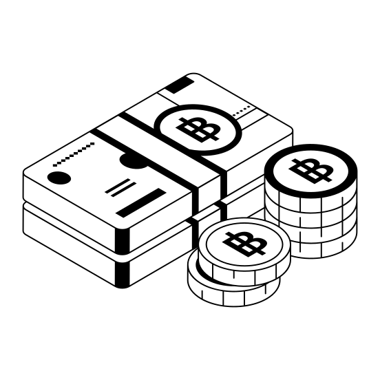 Money, Baht, Coins, Thai, Banknote illustration