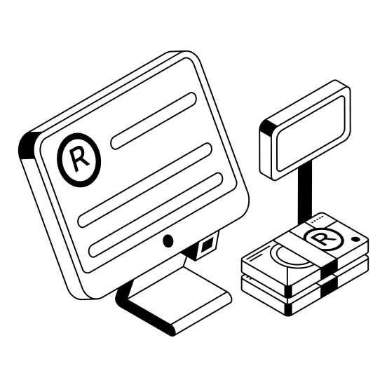 Money, Counter, Device, Machine, Terminal illustration