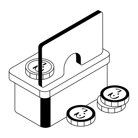 Money, Currency, Counter, Booth, Economy illustration