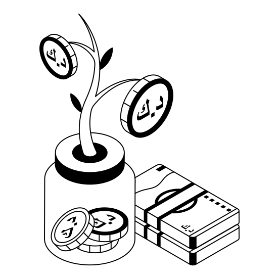 Money, Currency, Saving, Profit, Revenue illustration