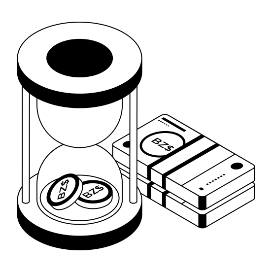 Money, Investment, Instalment, Payment, Clock illustration