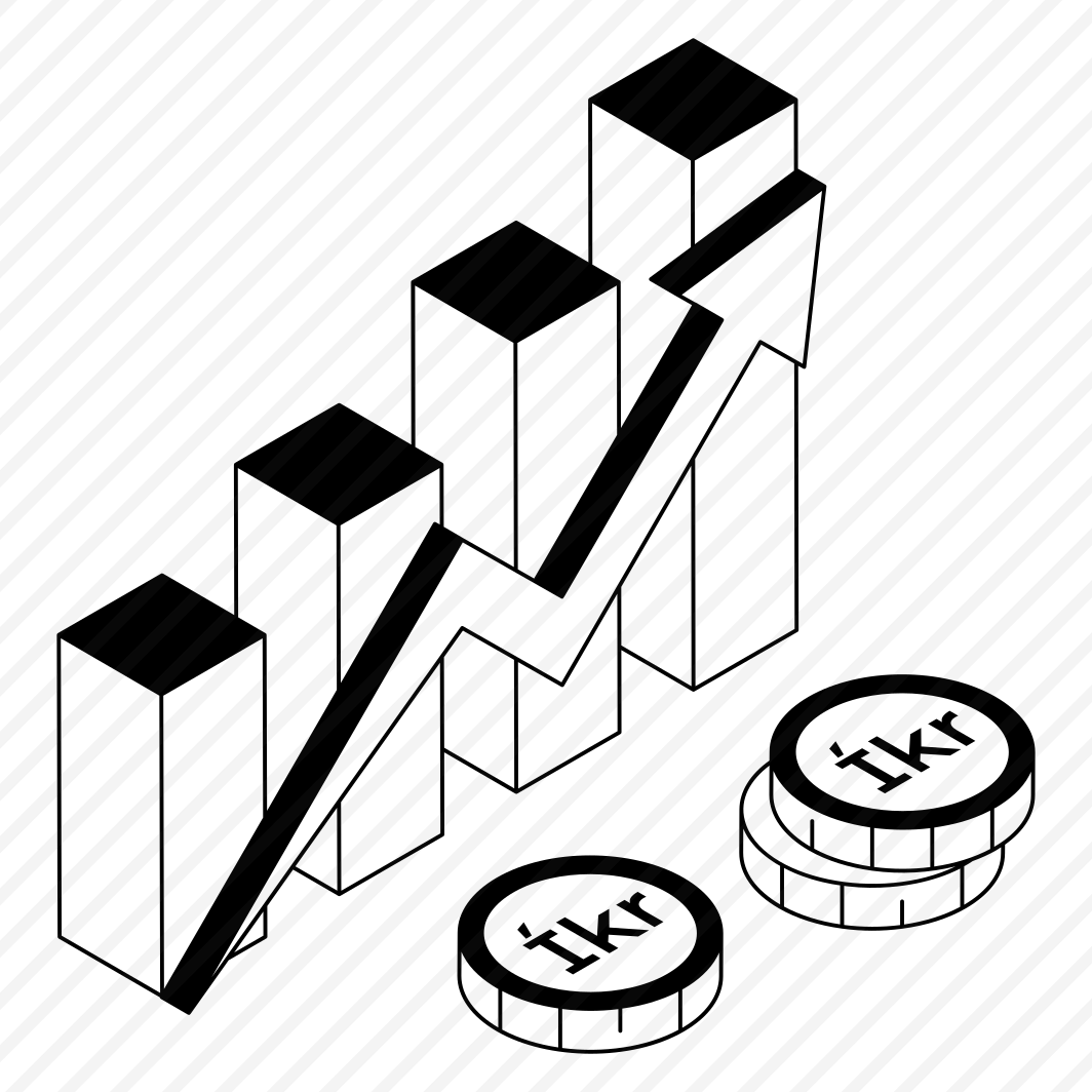 Money, Profit, Revenue, Investment, Chart preview