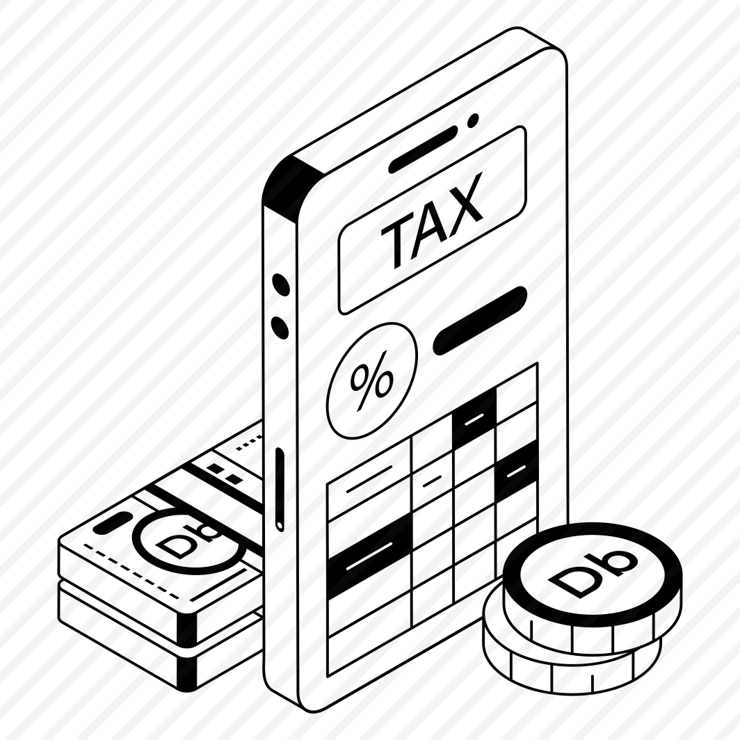 Money, Tax, Payment, Mobile, App preview