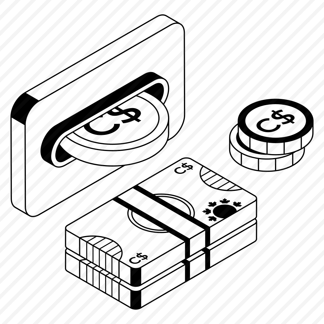 Money, Withdrawal, Banking, Banknote, Coins preview