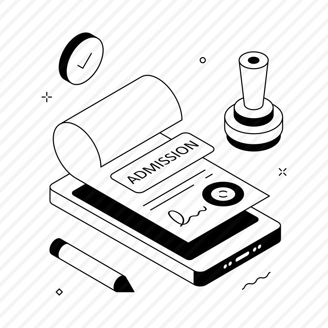 Admission, Process, Document, Enrollment, Student preview