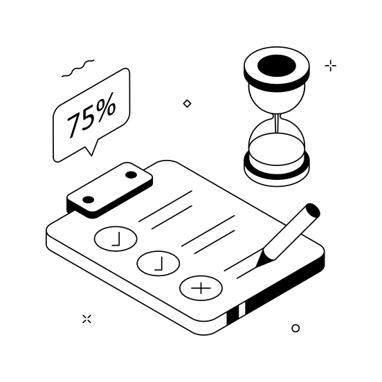 Educational, Report, Academic, Student, Result illustration