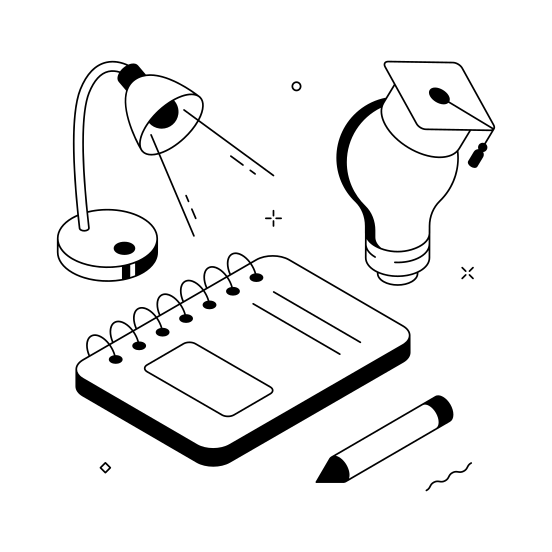 Innovative, Learning, Education, Creative, Smart illustration