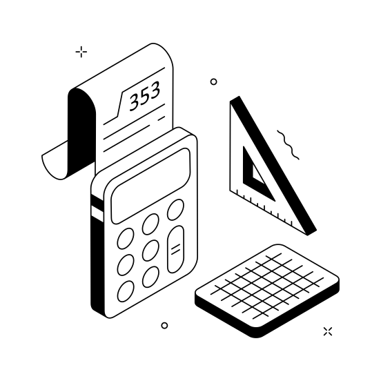 Math, Practise, Education, Learning, Algebra illustration