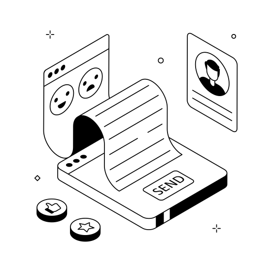 Student, Feedback, Education, Rating, Review illustration