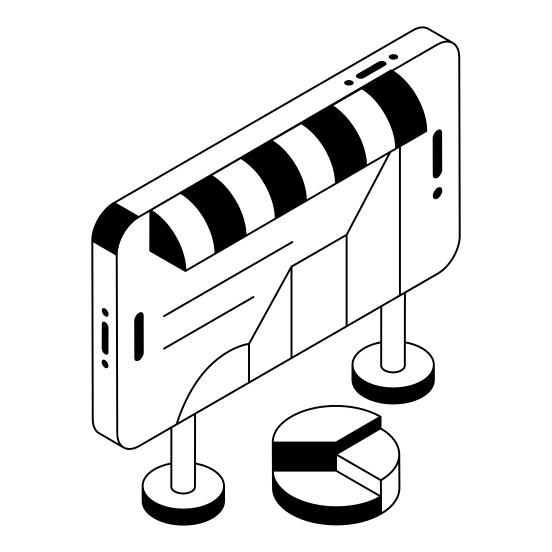 Analysis, Infographics, Chart, Shopping, Ecommerce illustration