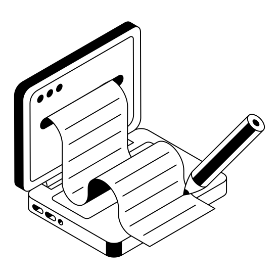 Contract, Agreement, Signature, Deed, Digital illustration